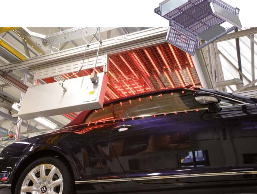 Optimizing Infrared Wavebands for Ceramic and Semi Metallic Brake Pad Curing
